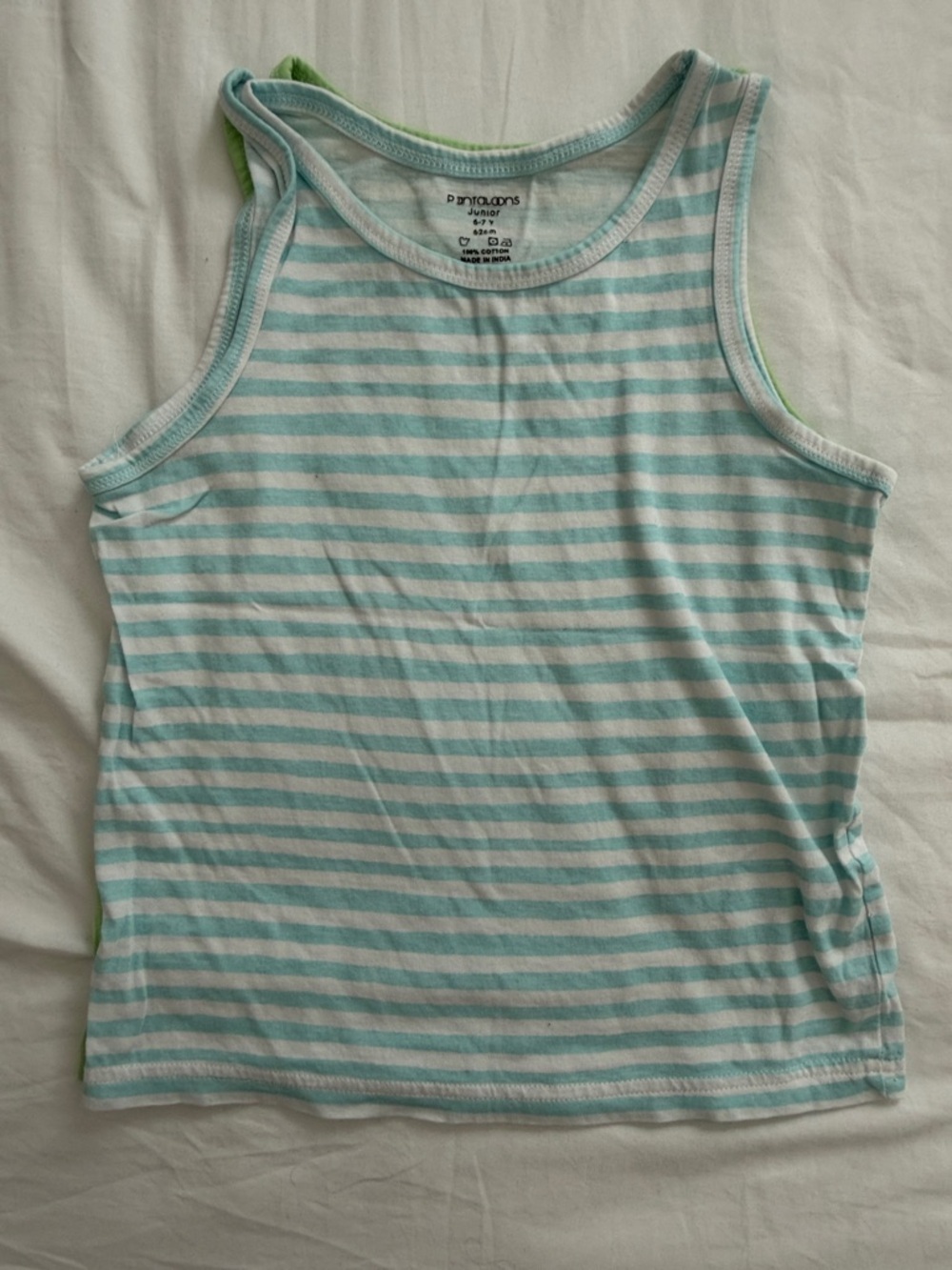 George Grey Tank Top with Colorful Pineapple Graphic - Picture 5 of 7